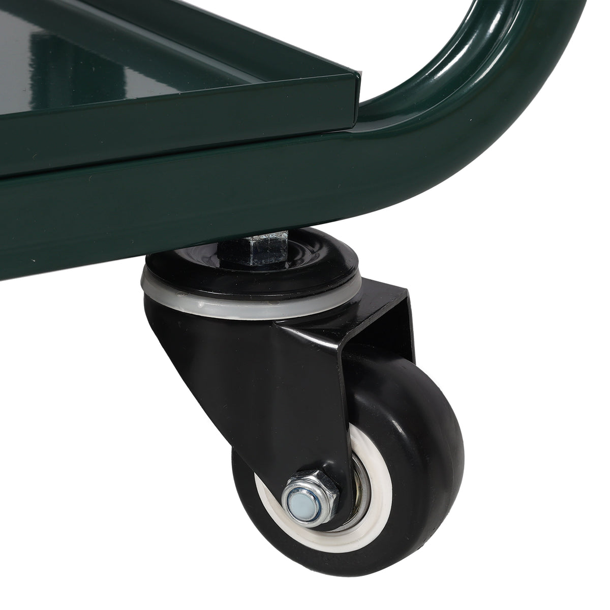 Heavy Duty 2-Tier Rolling Welding Cart with 330 lb Capacity - Steel