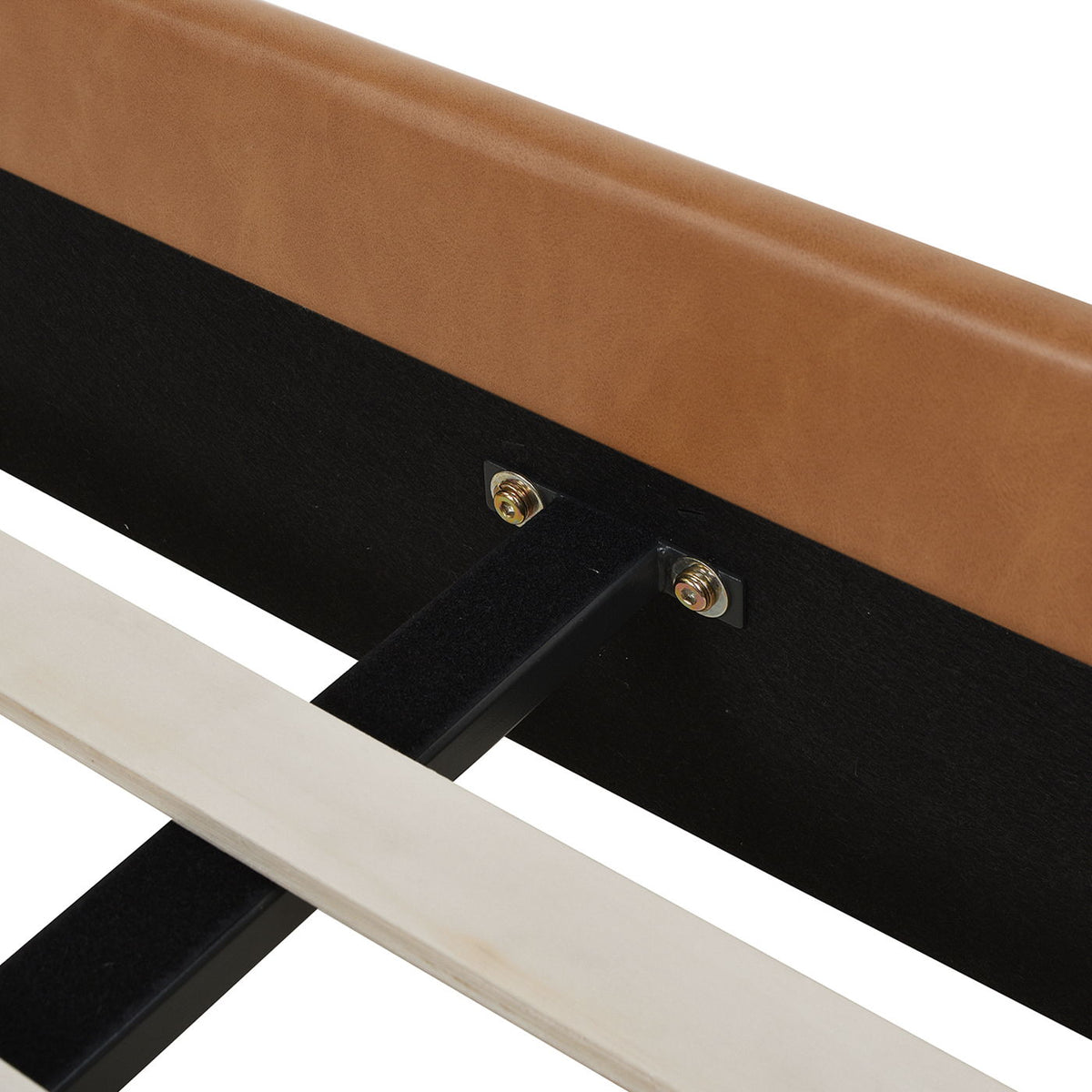 Vertical Tufted Modern Headboard Platform Bed Set with Upholstered Finish - Multiple Colors