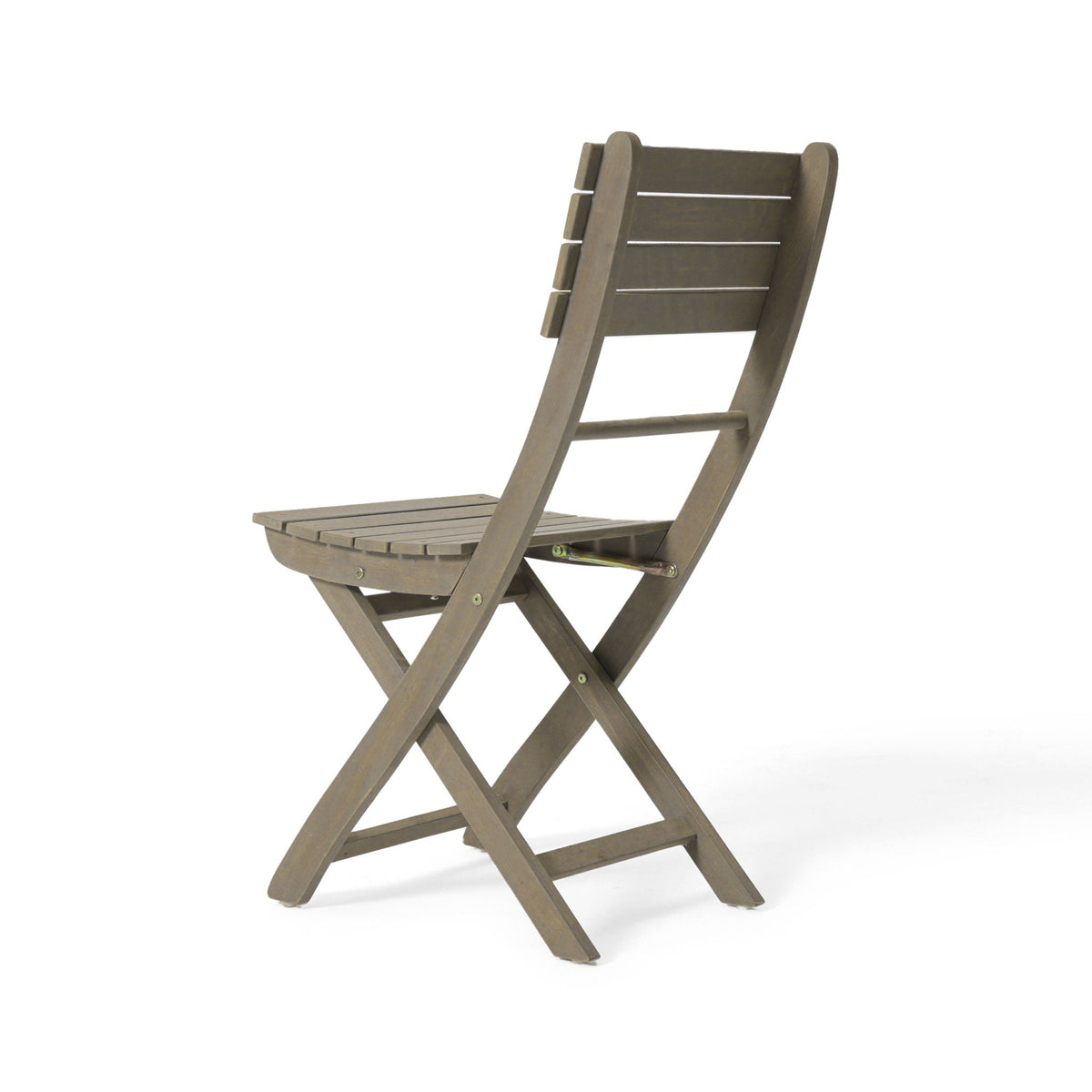 Positano Foldable Dining Set with Foldable Design - White or Dark Brown