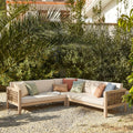 Emir Acacia 5 Seater Sofa Conversational Set