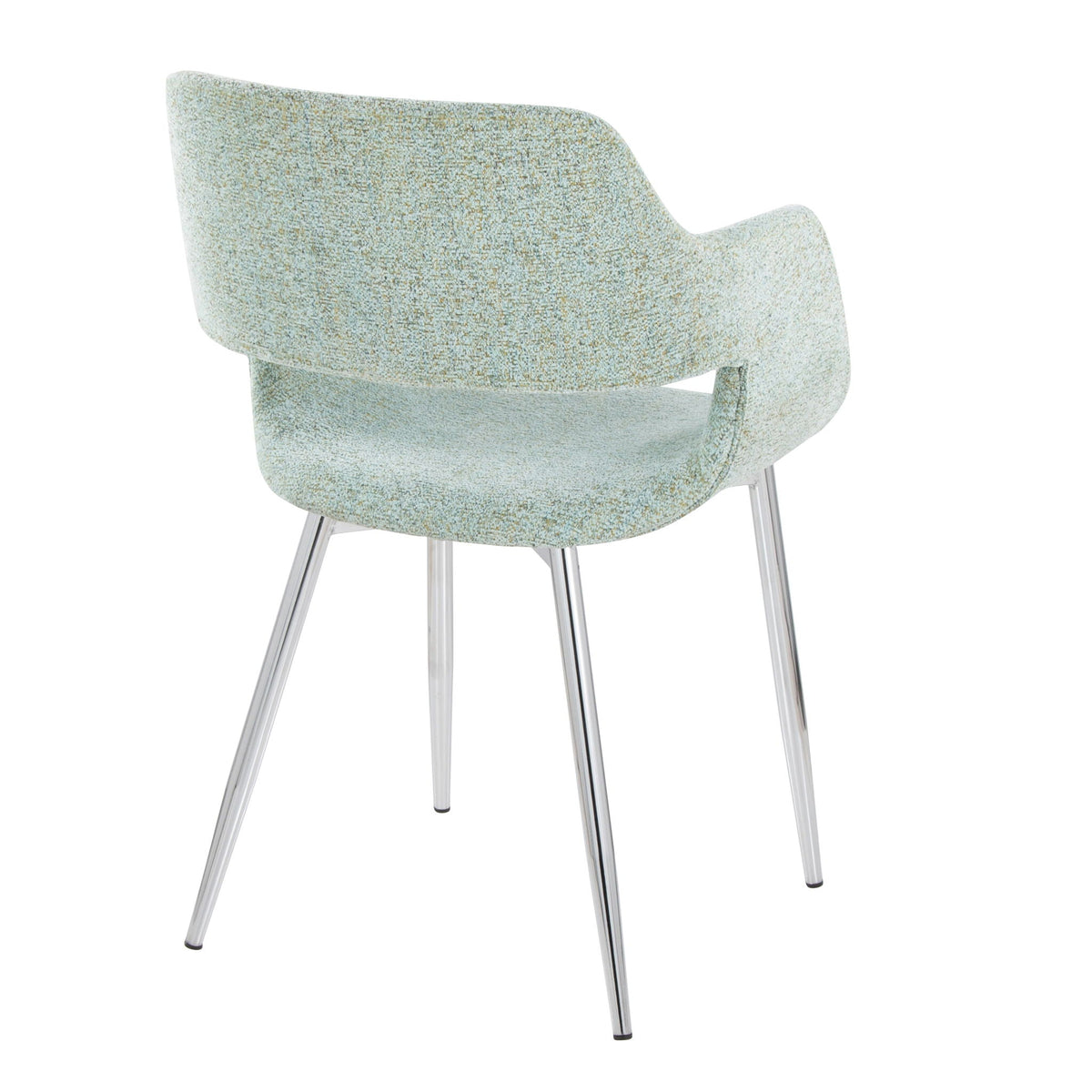 Contemporary Dining Chair Set with Metal Legs – Multiple Colors