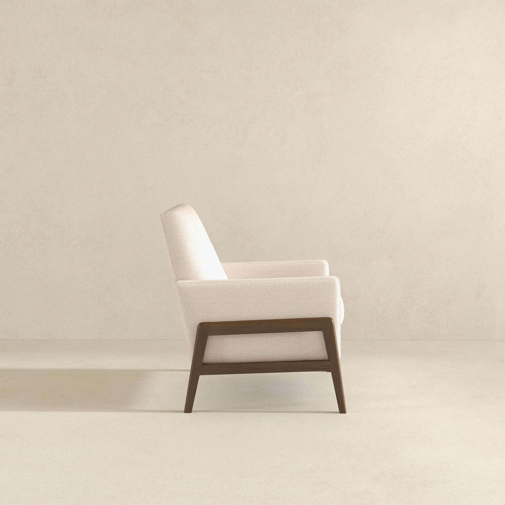 Cole Solid Wood Lounge Chair