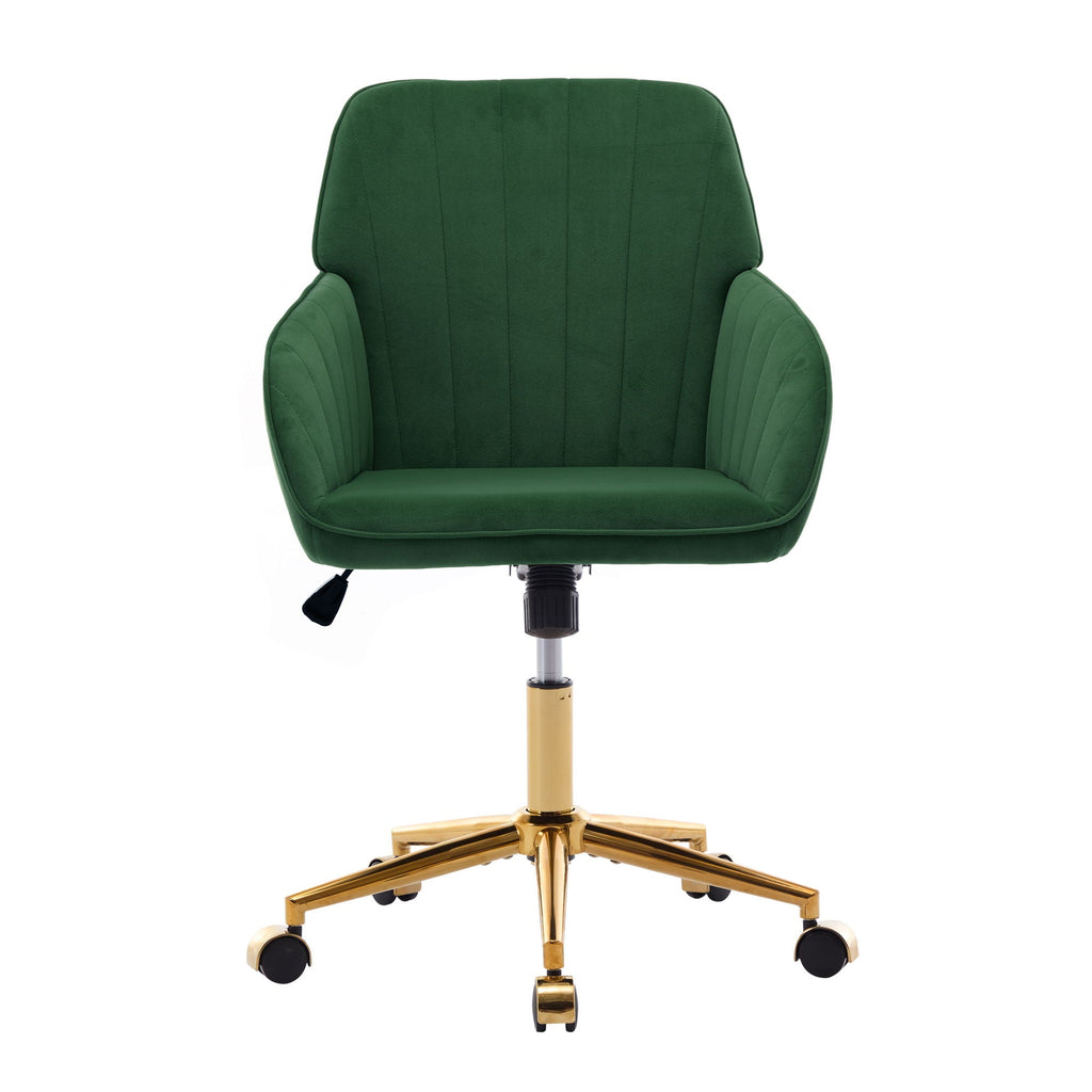 Ergonomic Swivel Office Chair with Memory Foam Seat - Multiple Colors