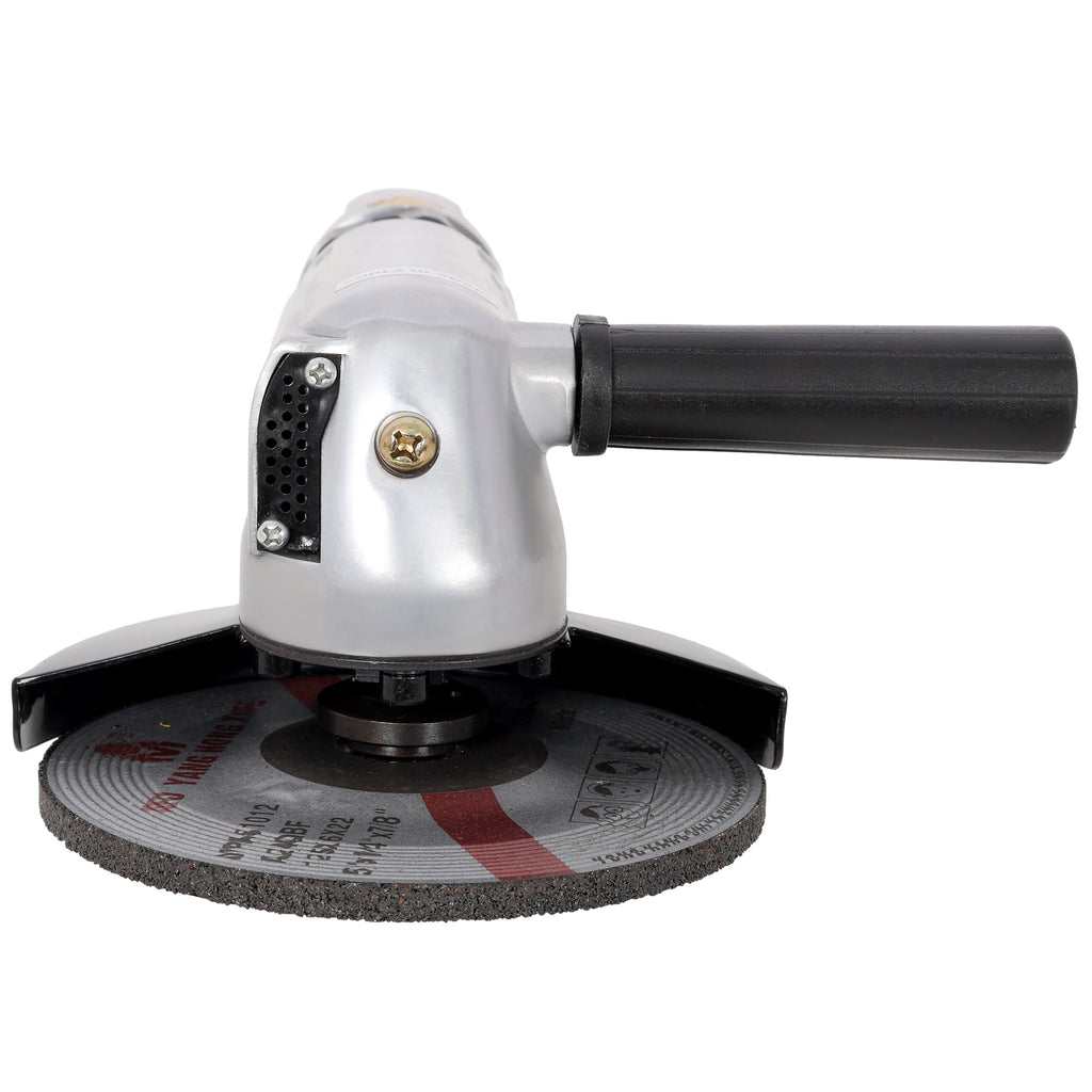 5 Inch Air Angle Grinder with Heavy Duty Pneumatic Design