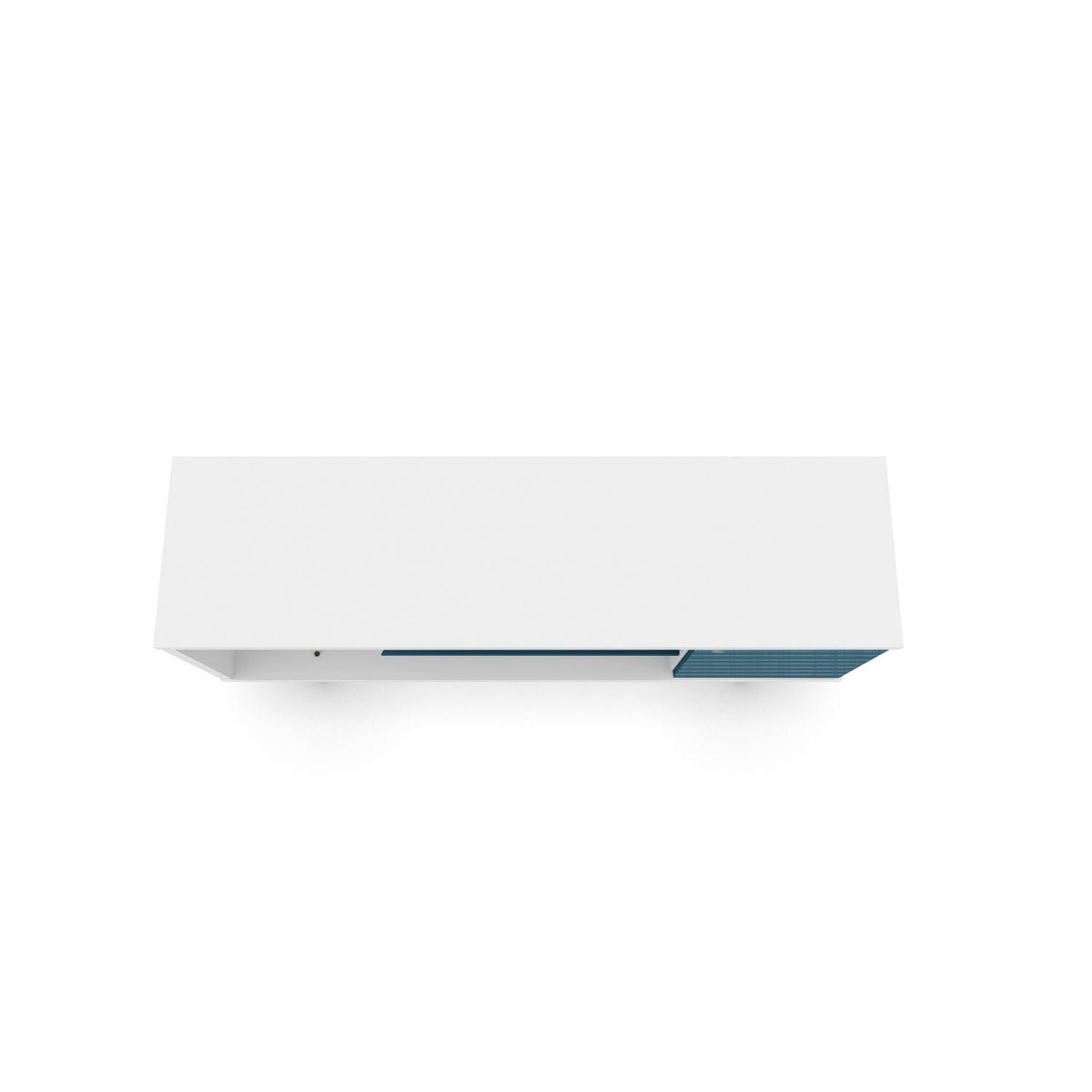 Smart Storage TV Stand with Solid Wood Legs - Multiple Colors