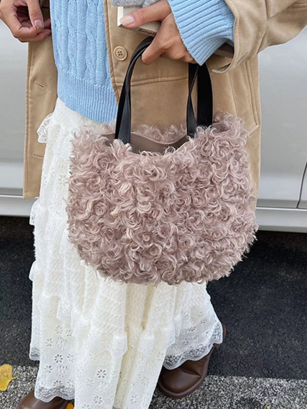 Lightweight Fluffy Handbag
