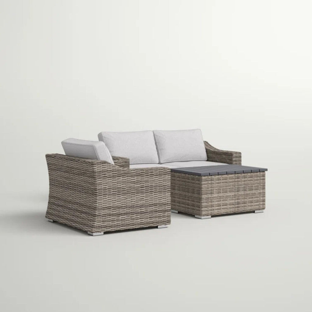 Stylish Sofa Seating Group With Cushions - Multiple Set Options, Dark Gray, Gray, or Dark Brown