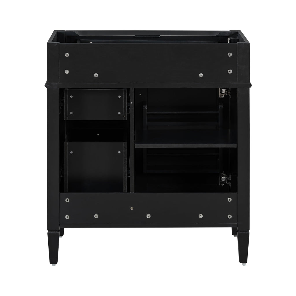 30'' Modern Bathroom Vanity Without Top Sink
