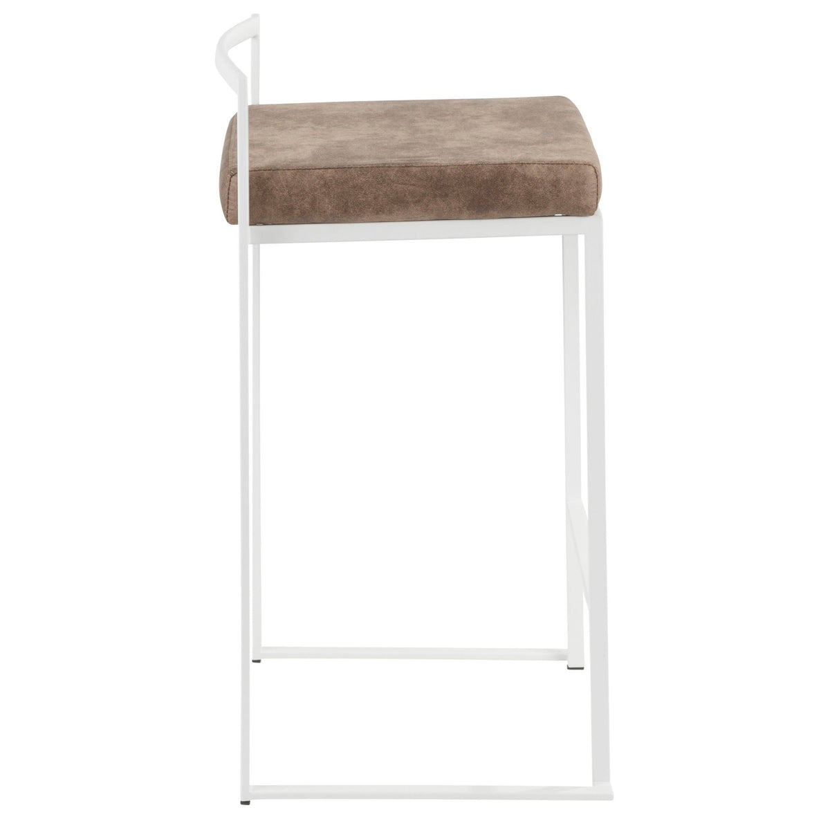 Stackable Counter Stool with Padded Comfort Seat - Multiple Colors