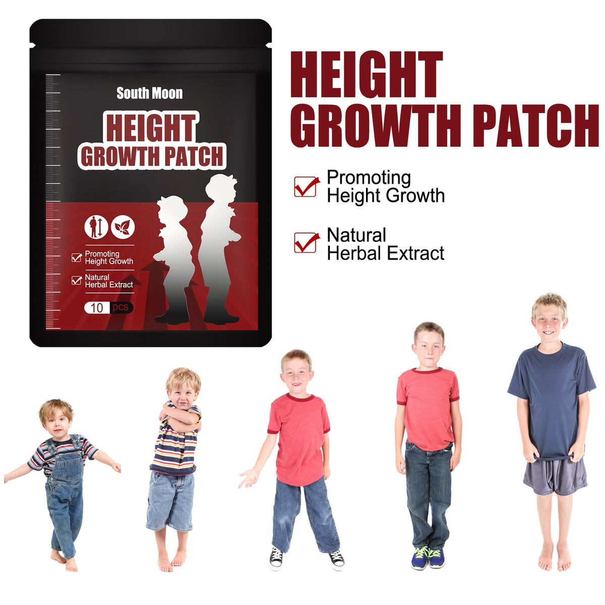 Body Care Growth Stickers, Plantar Acupoint Stimulation Patch For Adults And Children