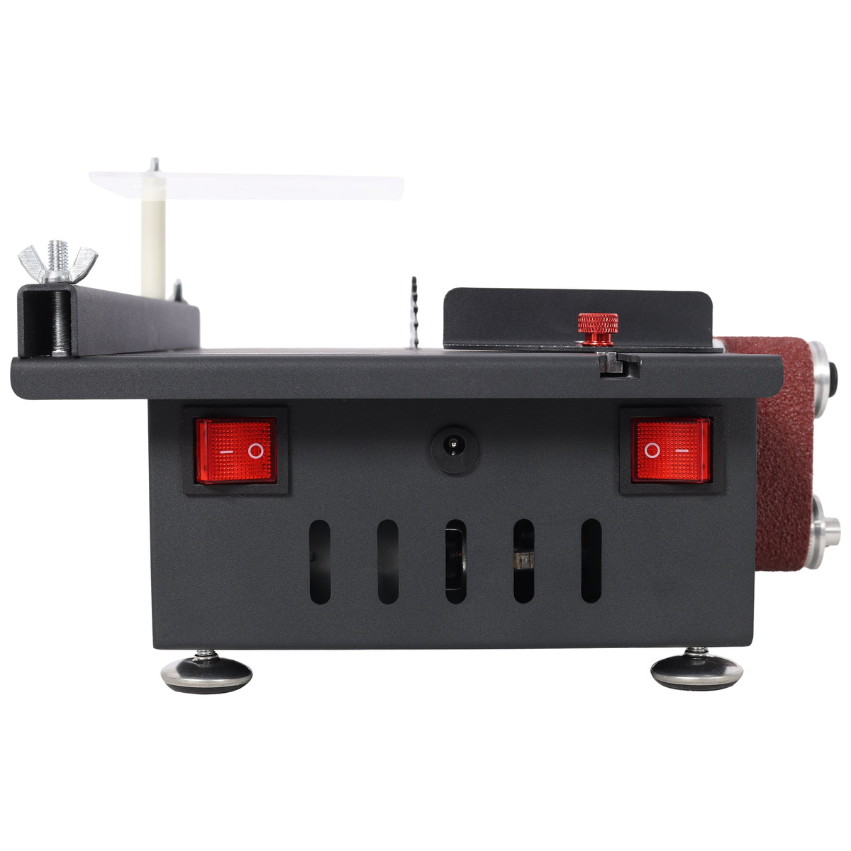 Mini Table Saw & Belt Sander with Adjustable Angles - Metal