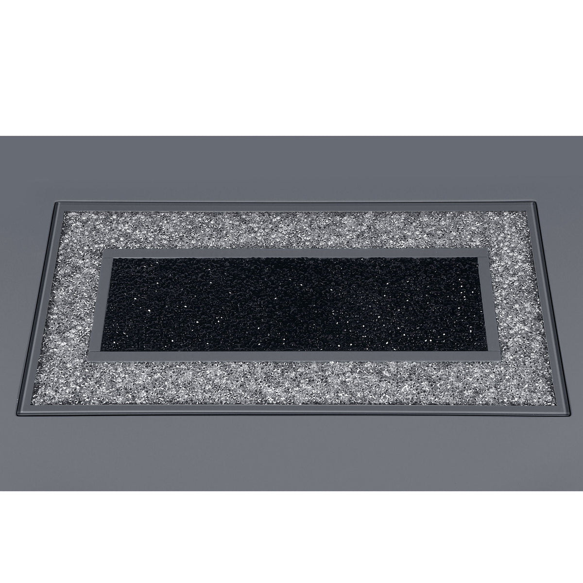 Ariya Dining Table with High Gloss Finish - Dark Gray or White