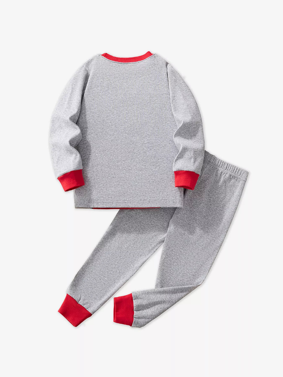Children's Santa Round Neck Pajama Set
