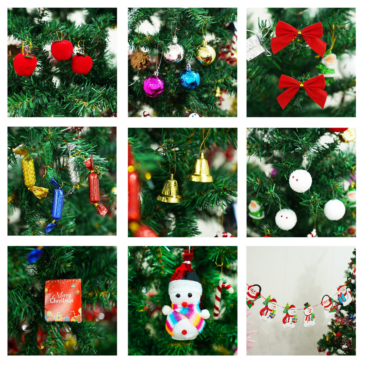 5ft Artificial Christmas Tree with LED Lights - Green