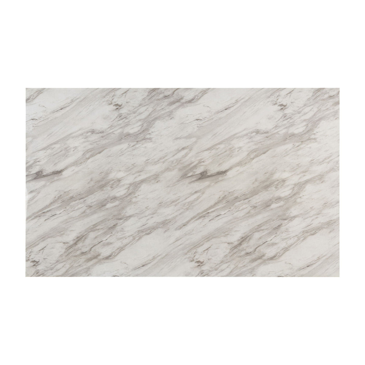 Sheena Dining Table with Faux Marble Top - White or Gray