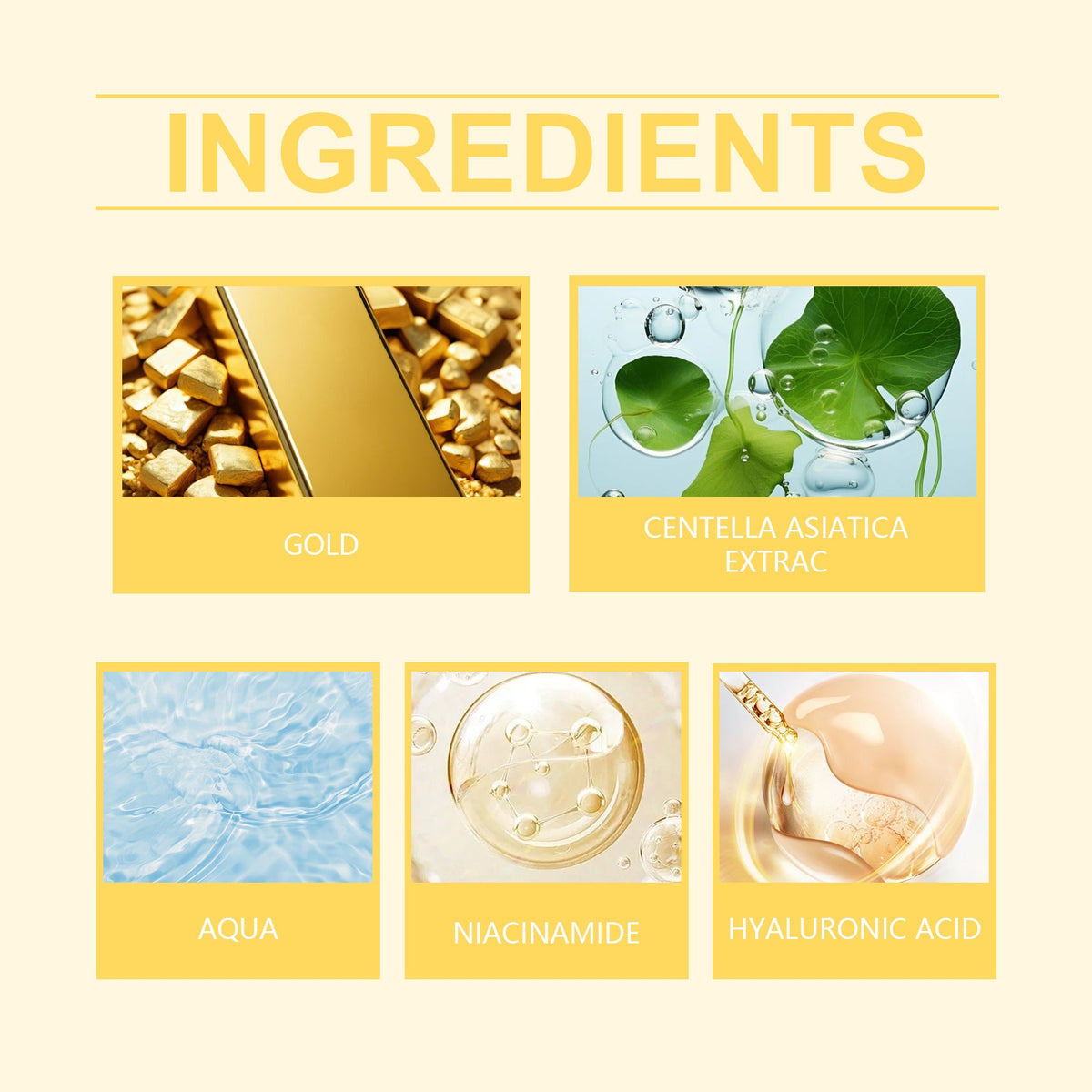 Gold Skin Care Essence Gently Hydrates And Nourishes Skin