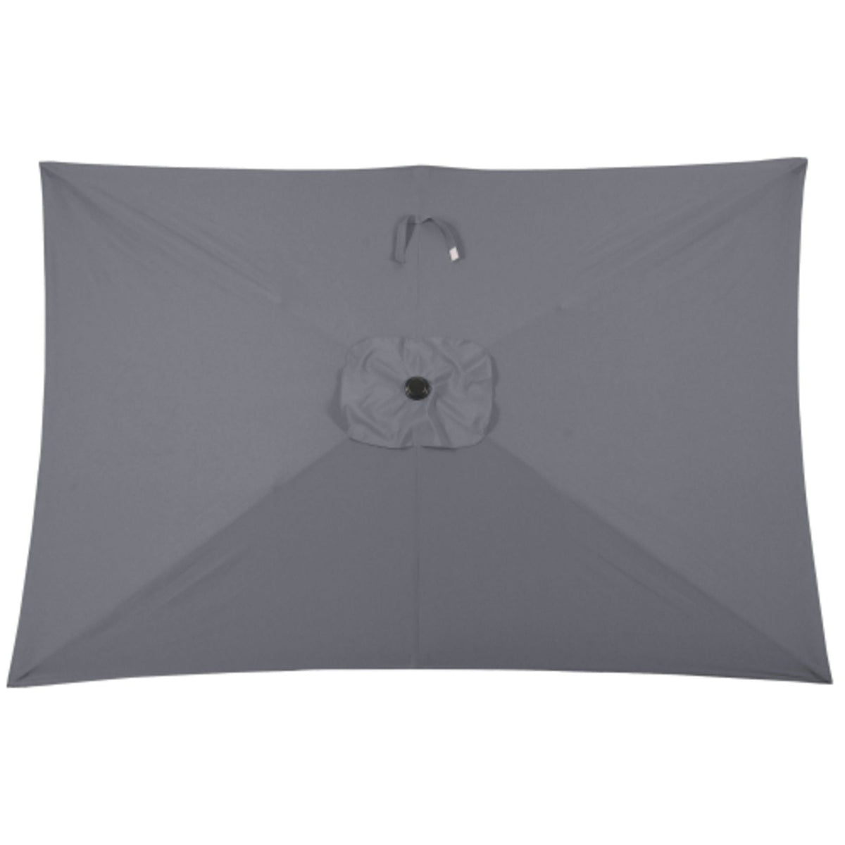 Rectangular Patio Umbrella with Crank Tilt - UV-Resistant Canopy