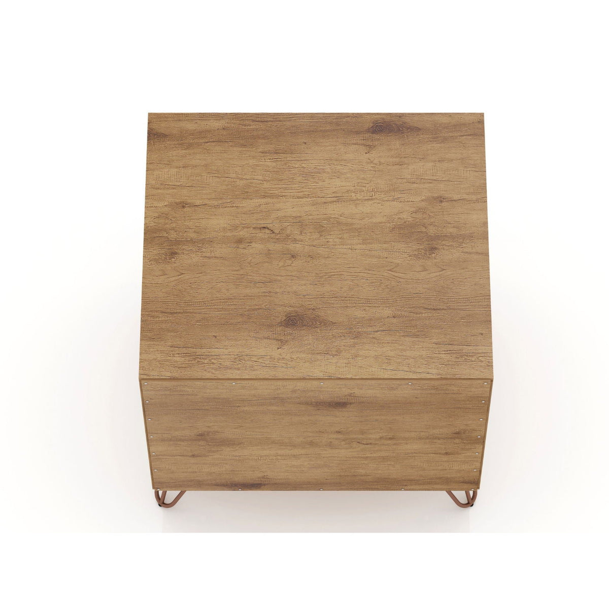 2 Drawer Nightstand with Durable Splayed Legs - Multiple Colors
