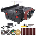Mini Table Saw & Belt Sander with Adjustable Angles - Metal