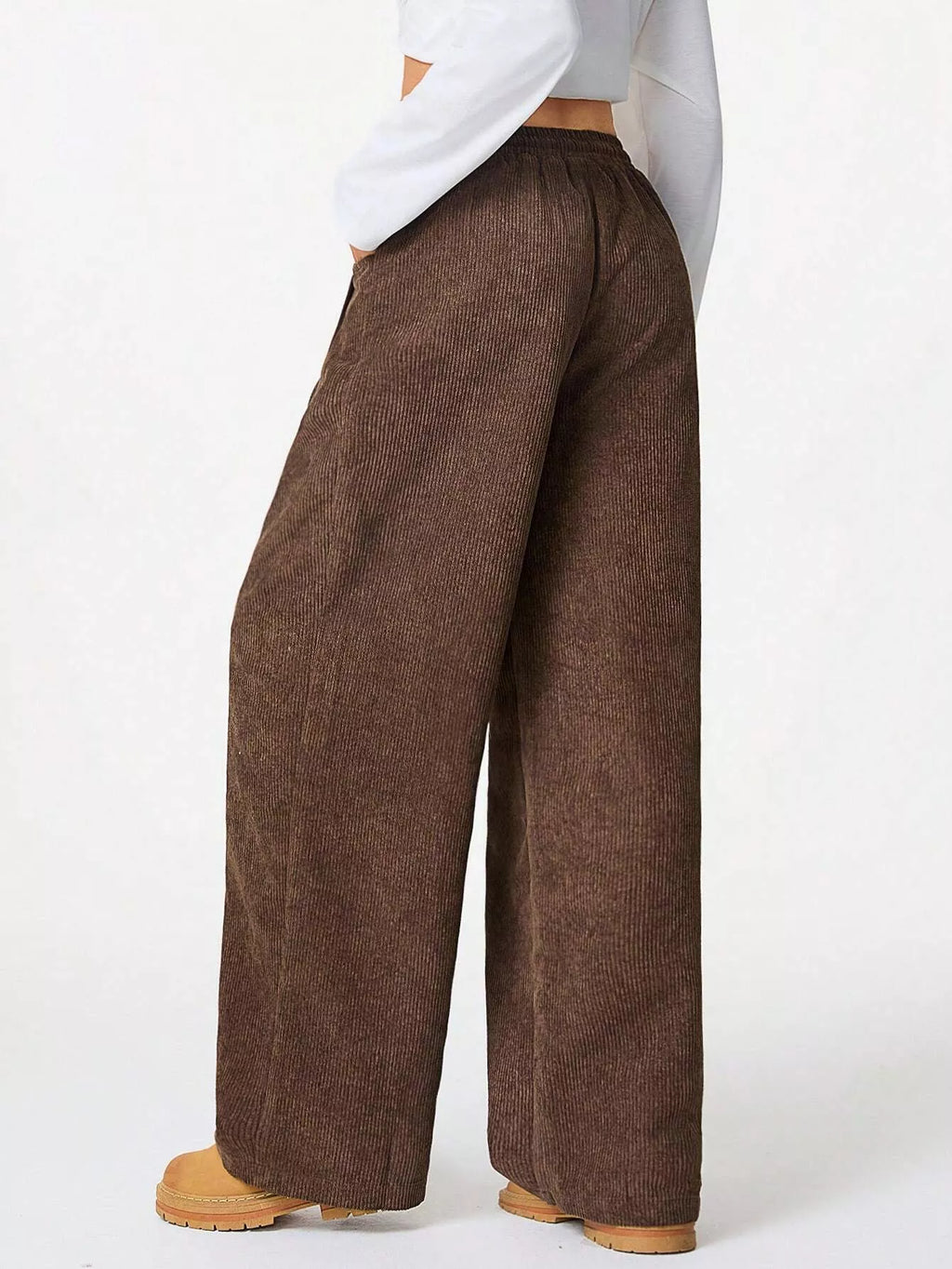 Corduroy Wide Leg Pants