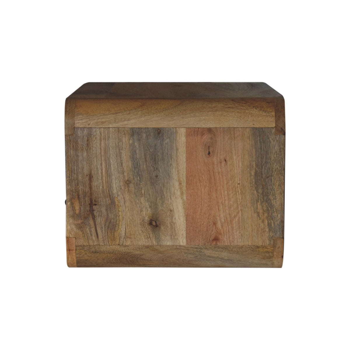 Large Floating Bedside Nightstand with Drawer and Open Slot - Oak-ish