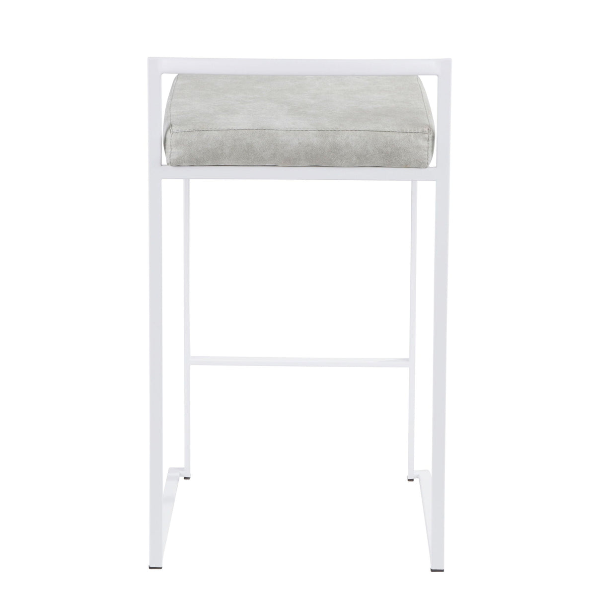 Stackable Counter Stool with Padded Comfort Seat - Multiple Colors