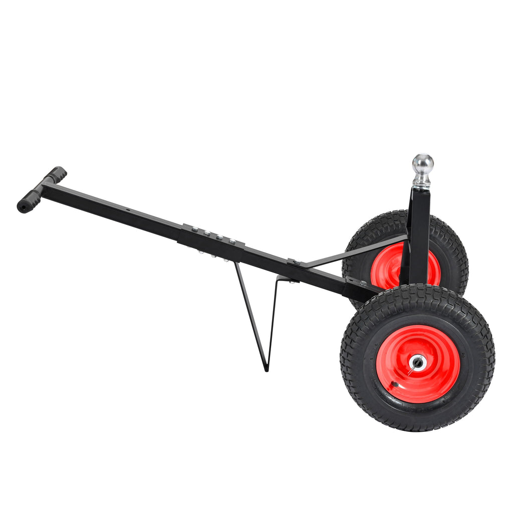 Heavy Duty Trailer Dolly with 2" Ball and 1000 lb Capacity - Black