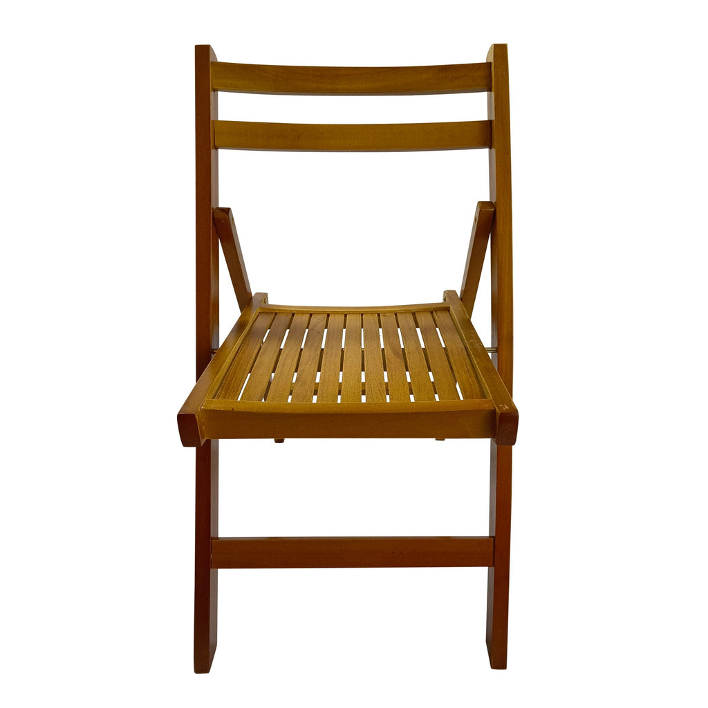 Foldable Solid Wood Special Event Chair Set - Set of 4 (Multiple Colors)