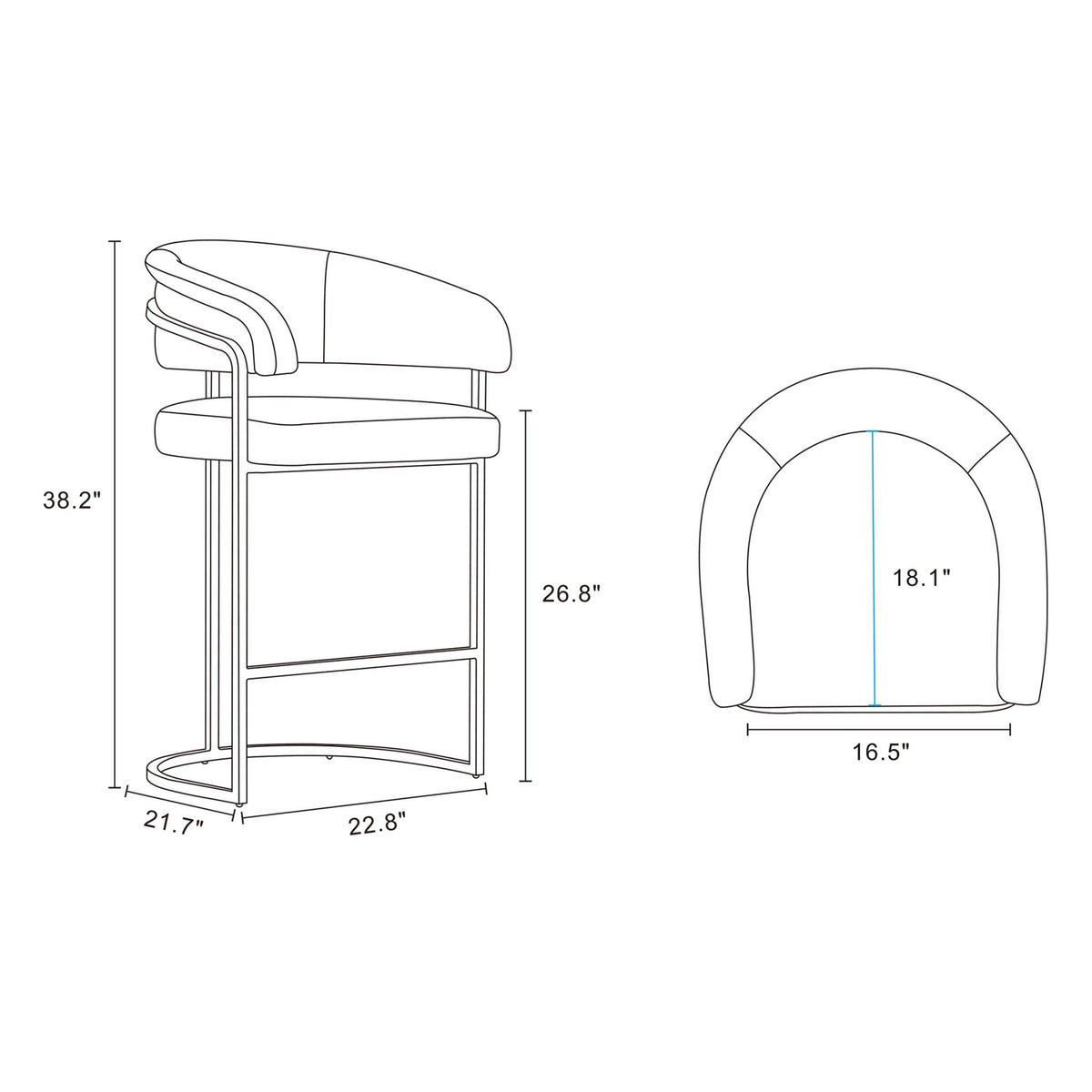 Augusta Counter Stool
