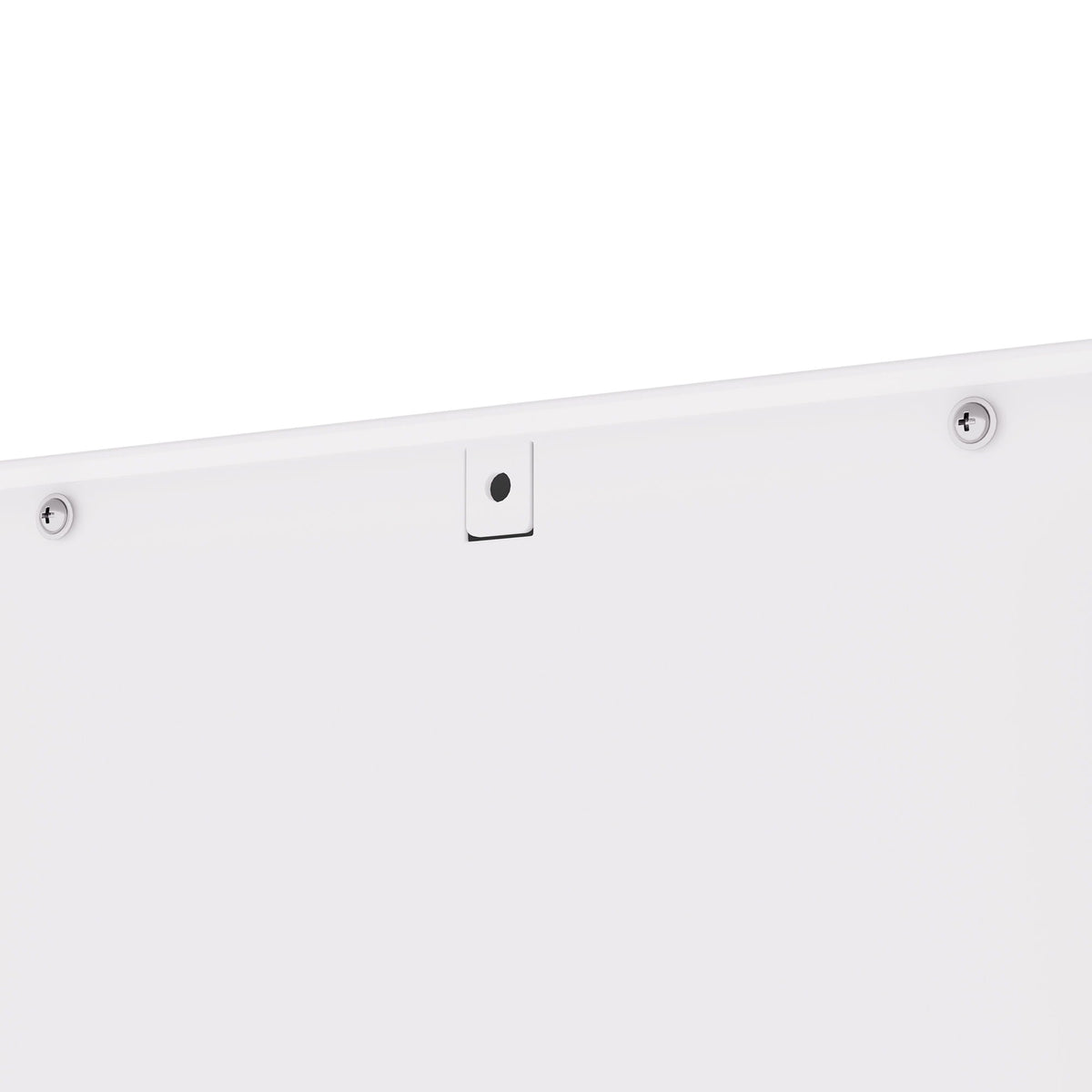 Tall Bathroom Storage Cabinet with Adjustable Shelves - White Steel