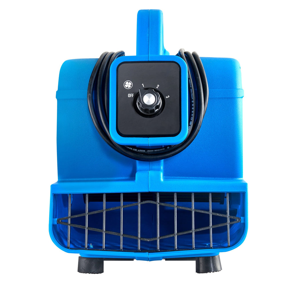 Floor Blower 1360 RPM Air Mover with Four Blowing Angles - Plastic