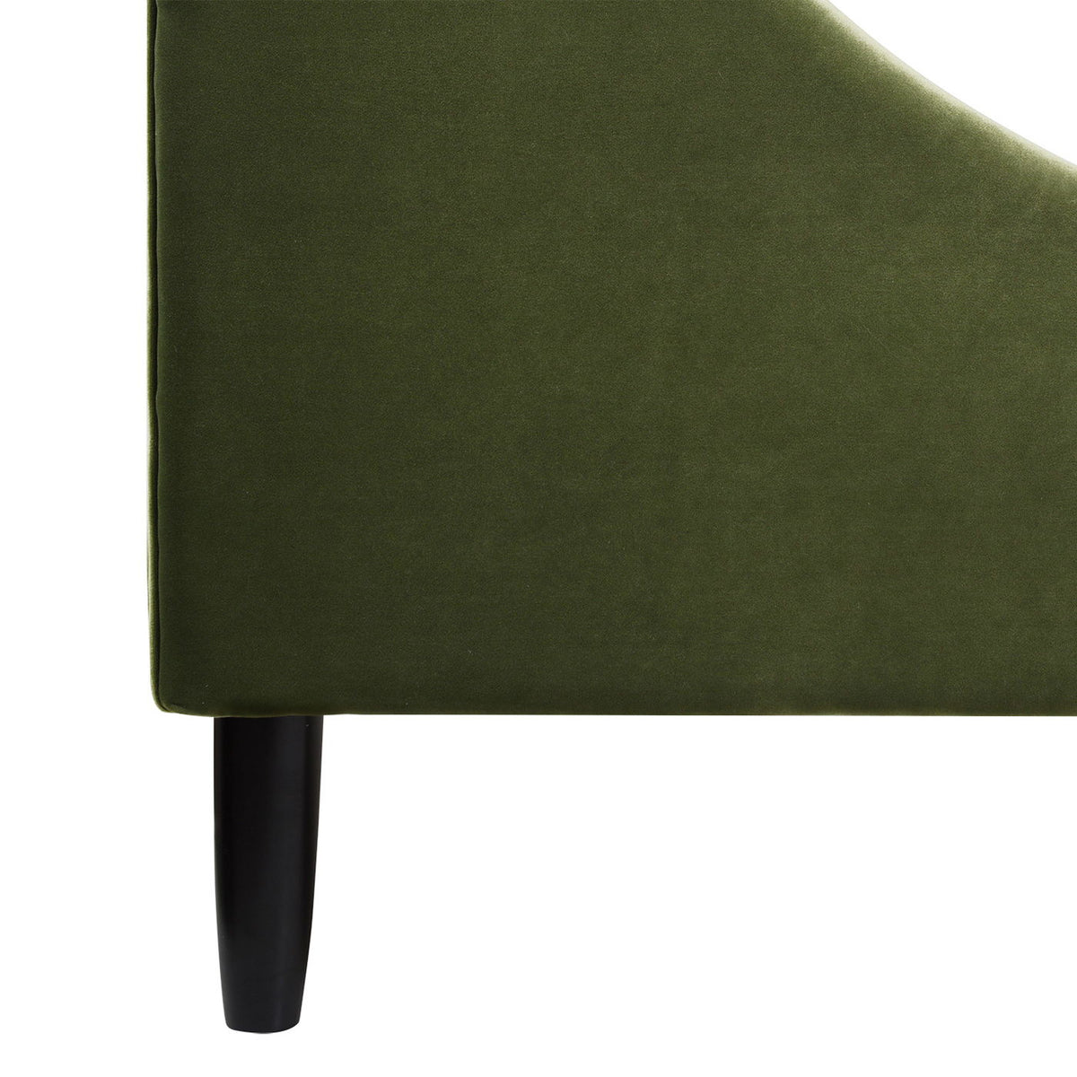 Vertical Tufted Modern Headboard Platform Bed Set with Upholstered Finish - Multiple Colors