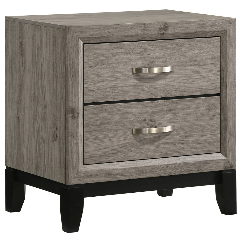 Valen Four-piece Eastern King Bedroom Set Light Taupe