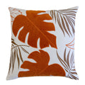 Autumn Vibes Leaf Accent Pillow Set with Hidden Zipper - 2 Pack