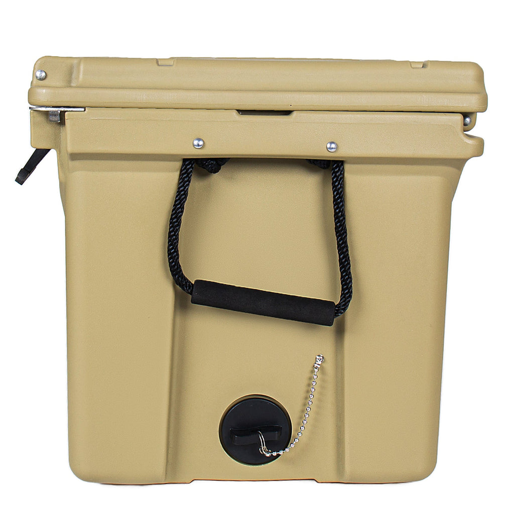 85 Quart Bear-Resistant Rotomolded Cooler with 6-Day Ice Retention - Khaki