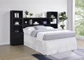 Westpark 3-piece Queen Bedroom Set Bookcase Headboard Black