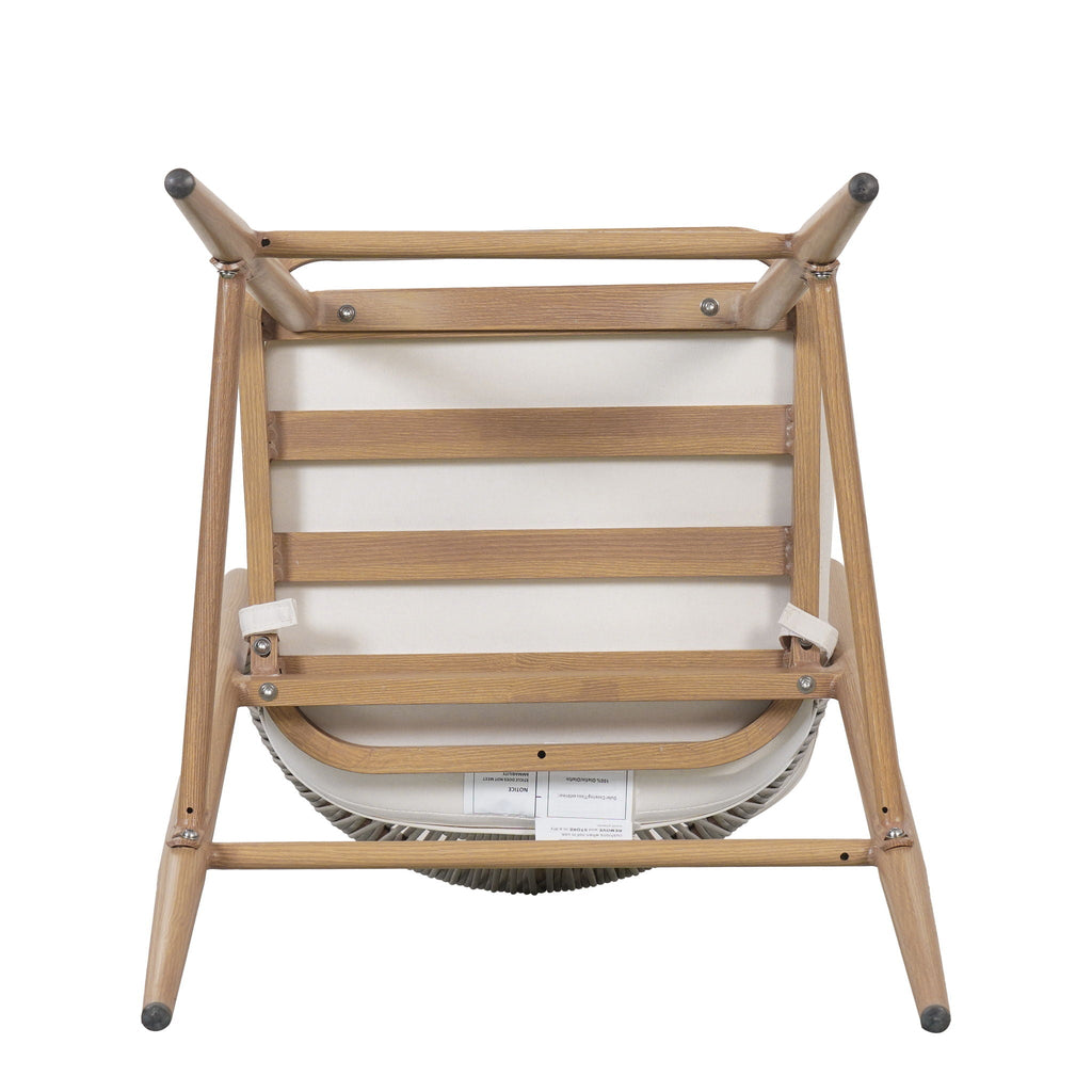 Outdoor Bar Height Metal Frame Counter Stools