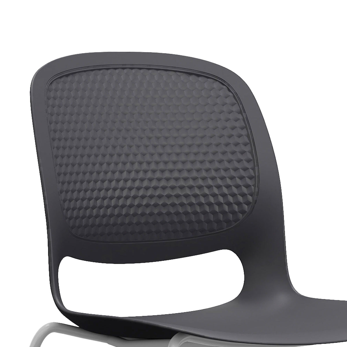 Stacking Chairs (Set of 4) - Black