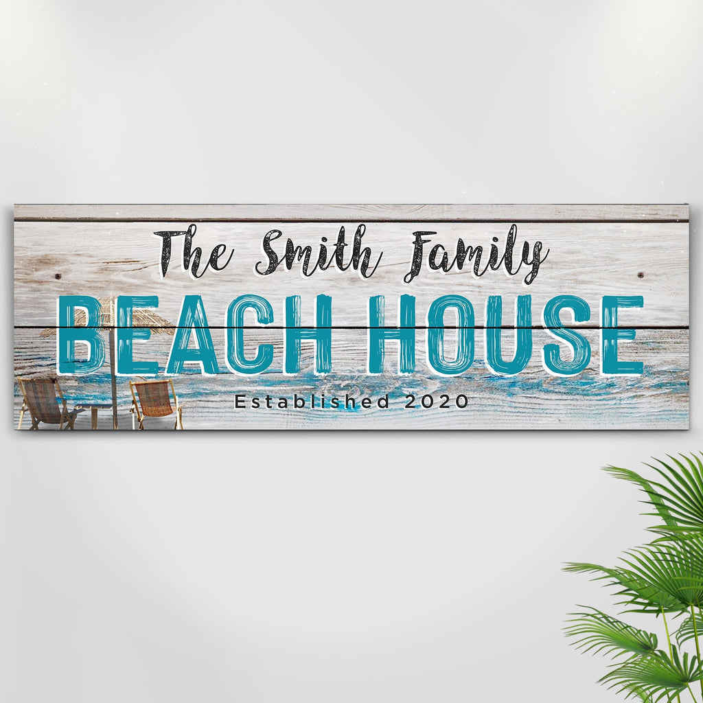 Beach House Sign II