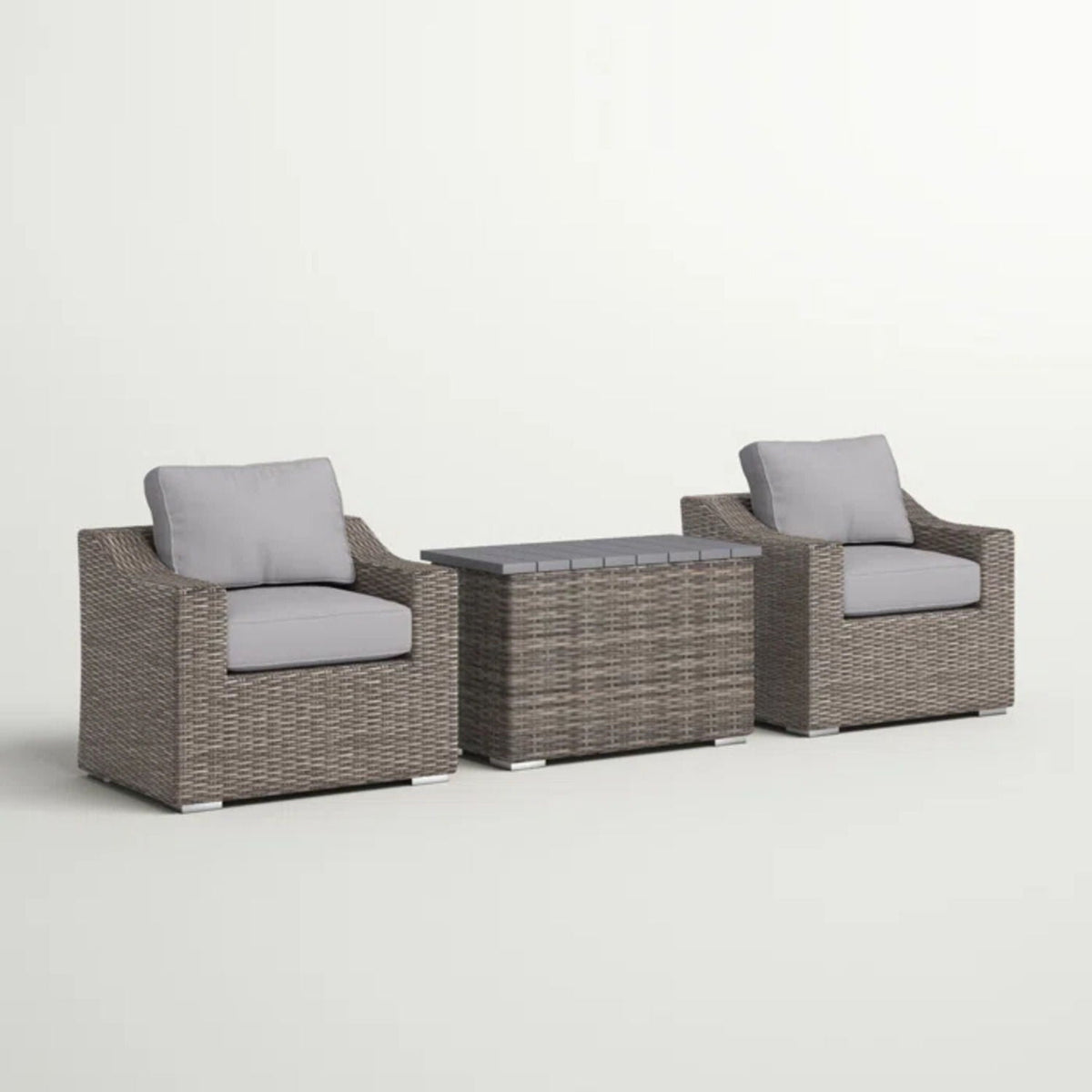 Stylish Sofa Seating Group With Cushions - Multiple Set Options, Dark Gray, Gray, or Dark Brown