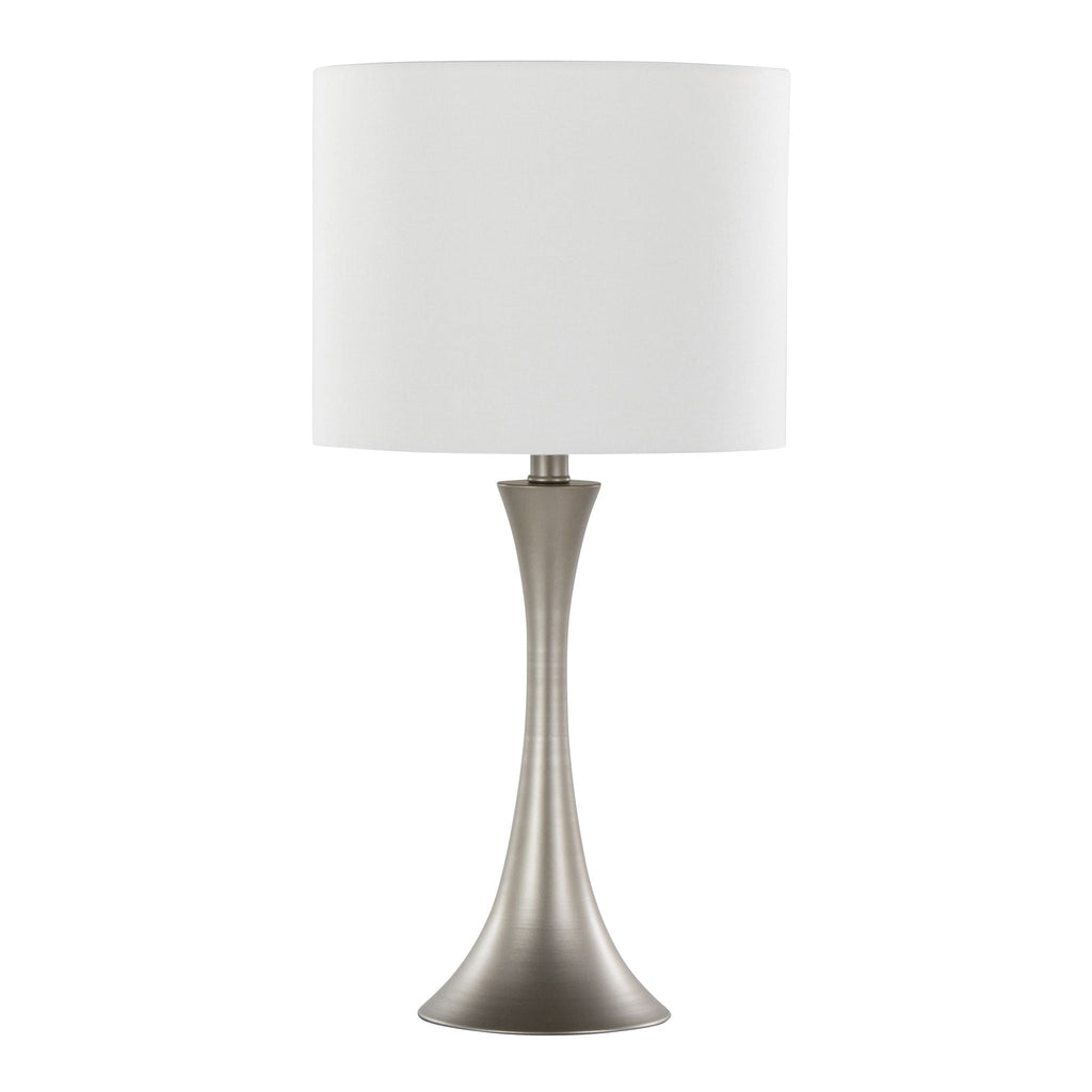Contemporary & Modern Table Lamp Set with 3-Way Switch – Gold, Black, or Pearl Silver