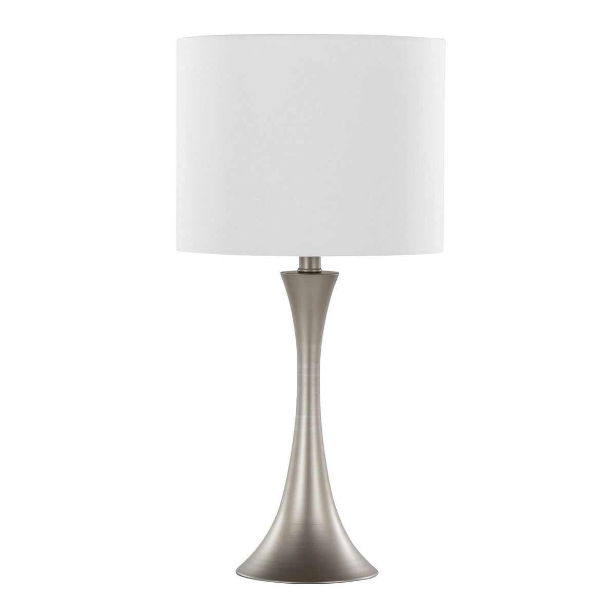 Contemporary & Modern Table Lamp Set with 3-Way Switch – Gold, Black, or Pearl Silver