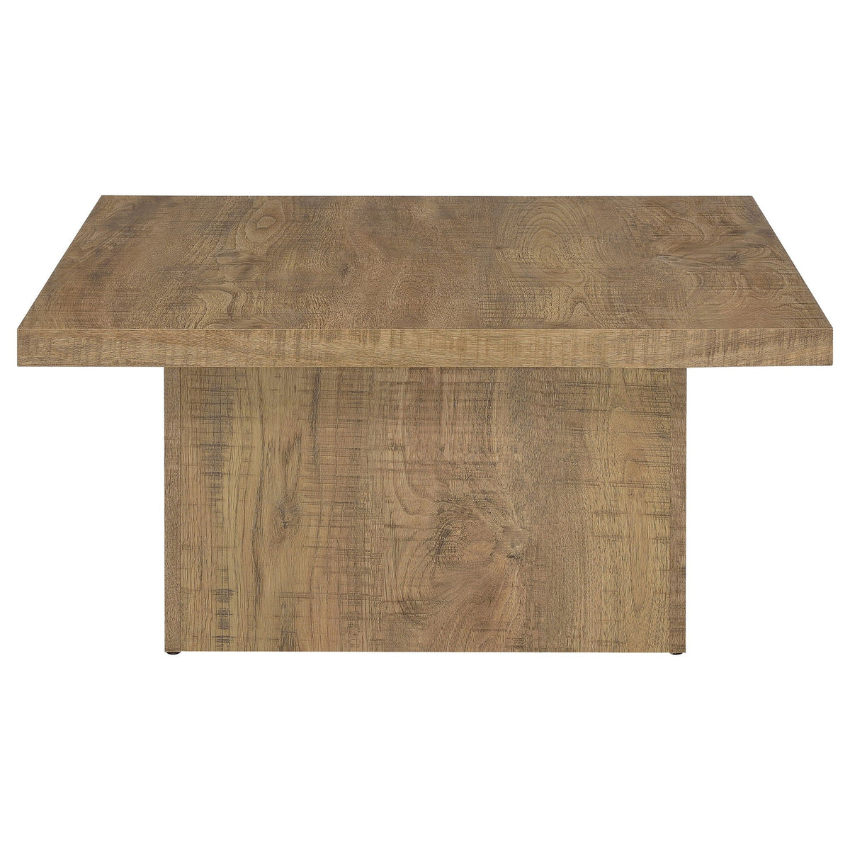Exeter Square End Table with Laminate Veneer - Black or Light Brown