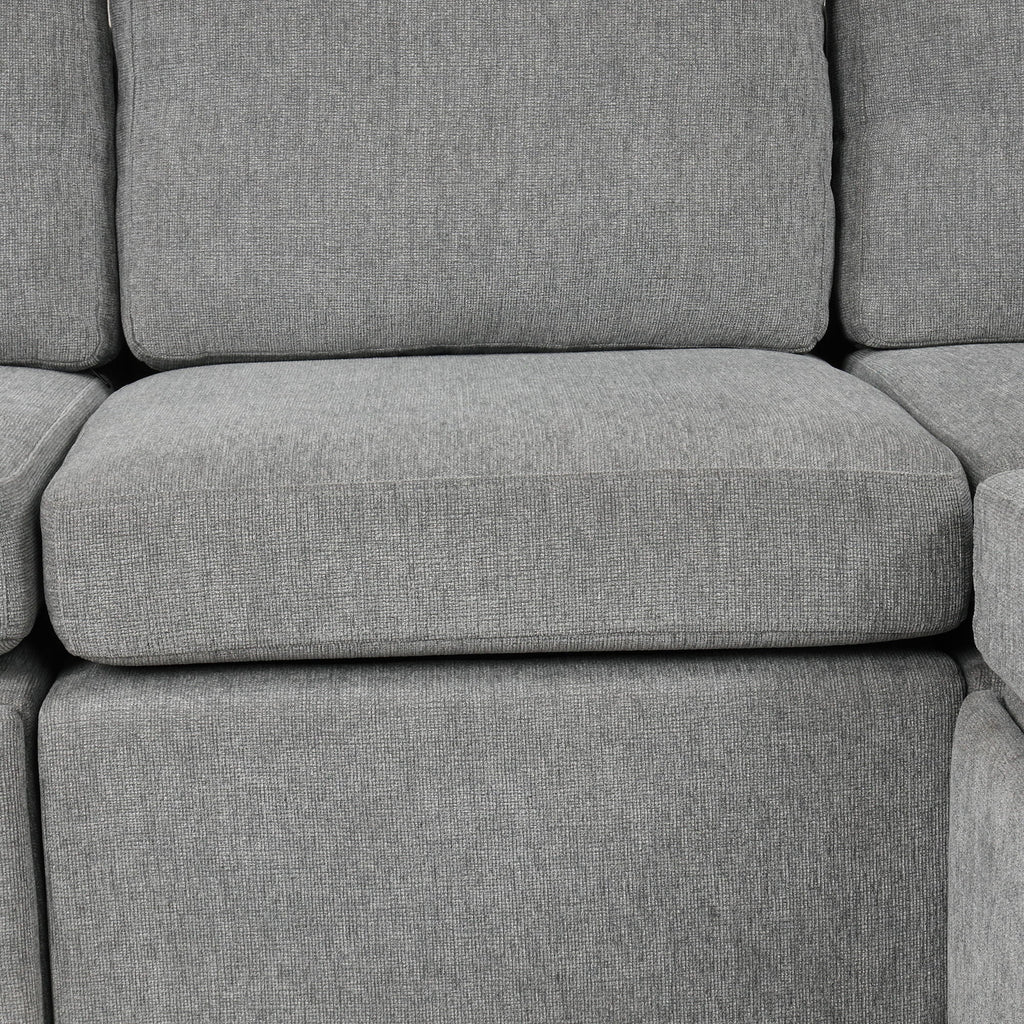 Single Pull Out Sofa Bed with USB Ports and Cup Holders - Dark Gray or Beige