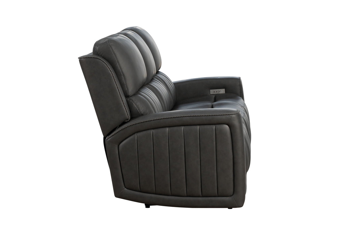 Pierce - Power Sofa With Power Recline, Power Headrest (Drop Down Table With Two Cup Holders)-Zero Gravity, Lumbar