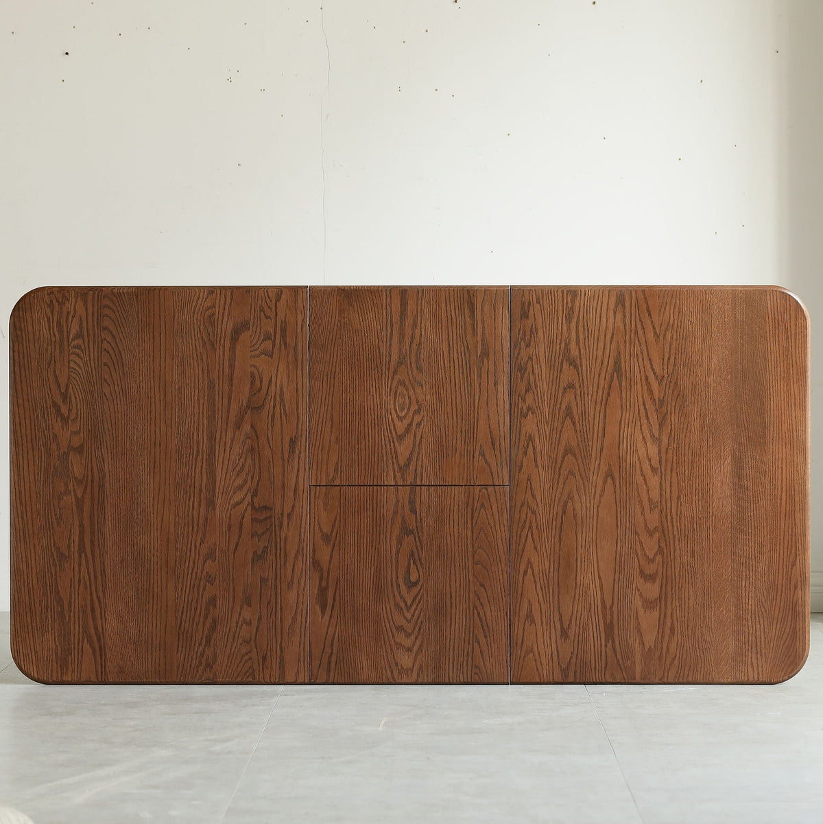 Telescopic Wood Dining Table with Extendable Top - Multiple Colors