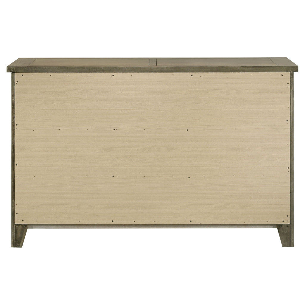 Hazlewood 6-drawer Bedroom Dresser Cabinet Vineyard Oak
