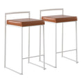 Stackable Counter Stool with Padded Comfort Seat - Multiple Colors