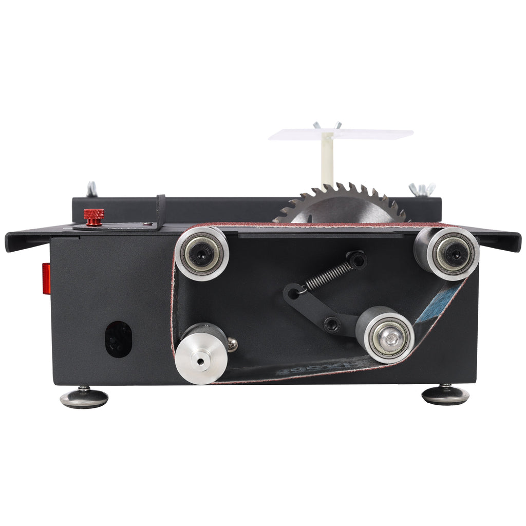 Mini Table Saw & Belt Sander with Adjustable Angles - Metal