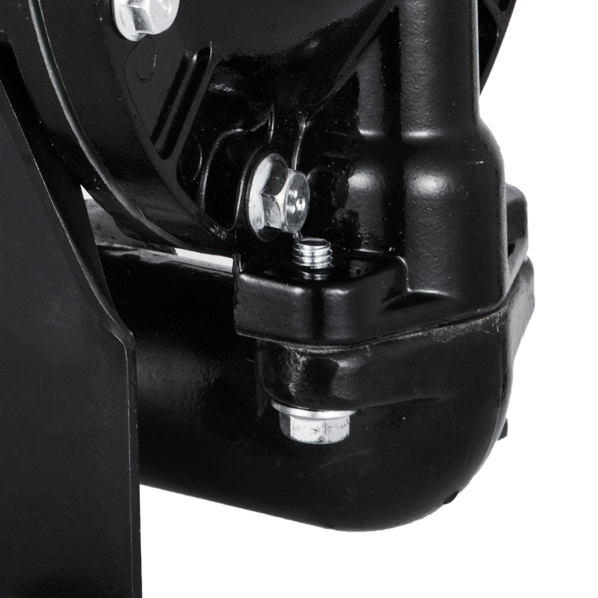 Air-Operated Double Diaphragm Pump with 1 Inch Inlet/Outlet - Black Aluminum